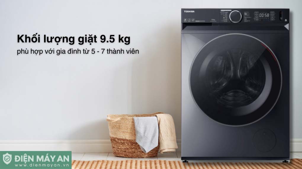 Máy giặt Toshiba Inverter 9.5 kg TW-T23BU105UWV(MG)